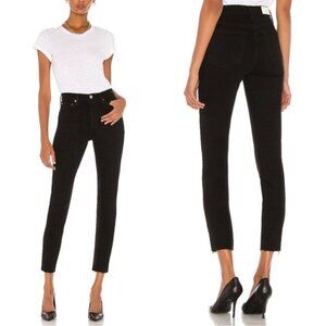 RE/DONE 90’s Originals High Waist Ankle Crop Jeans Black Size 26